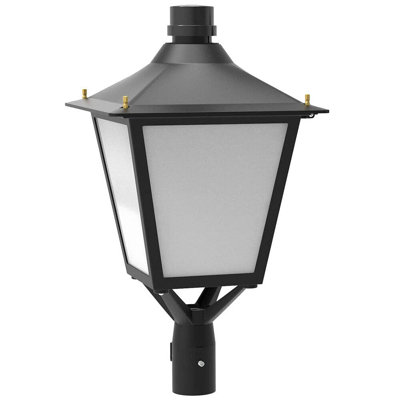 LED Pathway Pole Lights With Photocell 100W/50W/30W 3000K/4000K/5000K 13000LM Commercial Post Top Light
