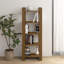 Ghala 160 cm H Solid Wood Etagere Bookcase-1694746641-1687947744