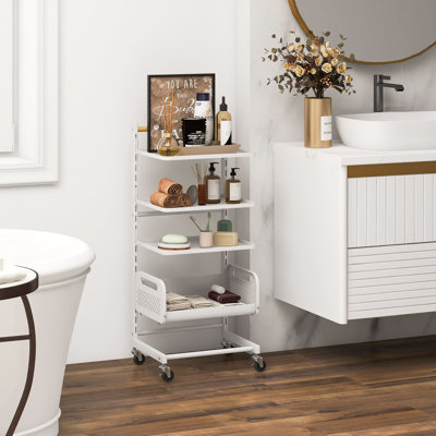 84cm H x 35cm W Utility Cart