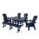 Arnone 6 - Person Patio Dining Set with Rectangular Table