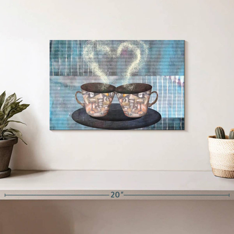 Yarlin Coffee For Two, 8" H x 12" W