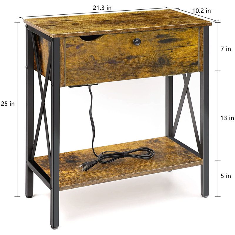 Nobles 21.3'' W Nightstand