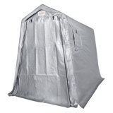 Remise de rangement robuste en polyéthylène imperméable l 6 pi x P 8 pi