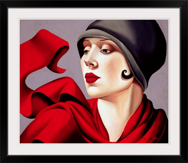« automne zephyr » par catherine, impression, H 33 po x l 38 po x P 1 po, Cadre noir