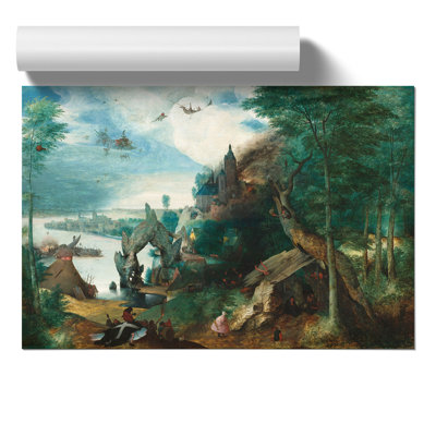 The Temptation Of Saint Anthony by Pieter Bruegel The Elder - No Frame Painting