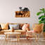 Handmade Wall Decor on Solid Wood