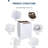 17.8lbs Portable Washing Machine, 2 In 1 Washer Machine, Twin Tub Washing And Spining Combo Machine, Portable Washer For Apartment, Dorms, Rvs, Camping And More (brown)