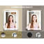 Miroir de salle de bain mural avec, 3628, intensité variable, brouillard, fonction de mémoire, 3 températures de couleur, miroir de maquillage à DEL sur l'évier, 3628 po, couleurs