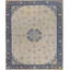 Chinese Ivory Knotted Room Size - Peking Antique Rectangle 1920s Wool Rug