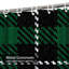 Lumberjack Trendy Hipster Style Black Shower Curtain with 12 Hooks-129034943