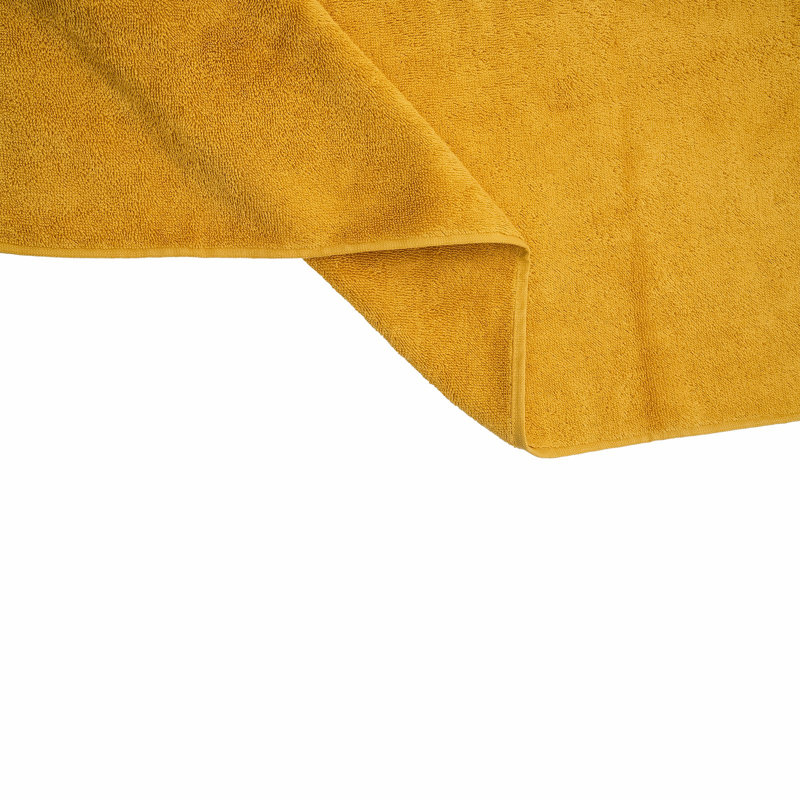 Aaidah Plush Washcloth, Mustard
