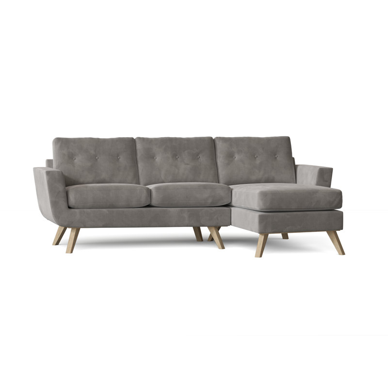 Canapé et chaise Callie, Naturel, Accoudoir à droite (vu de face), Neige Aura