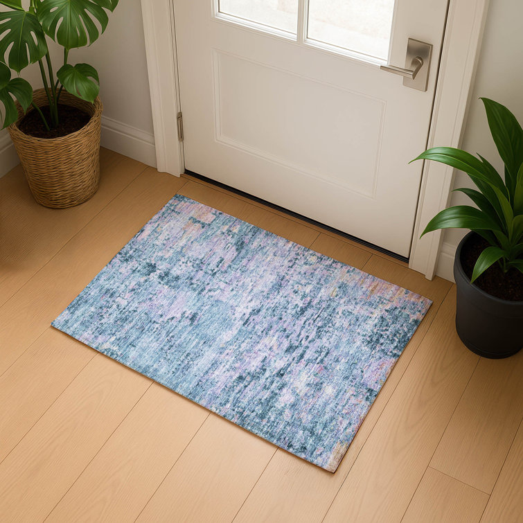 Premium Machine Washable Lubbers AMF1723 Modern Rug