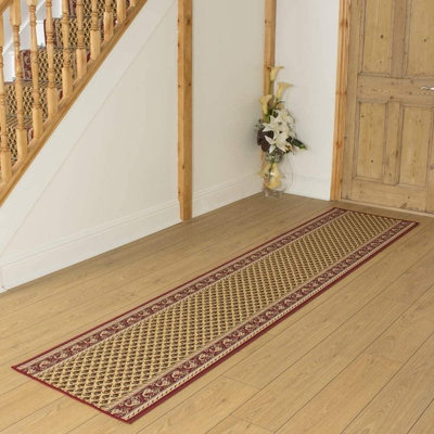 Acree Looped/Hooked Cream Indoor Rug