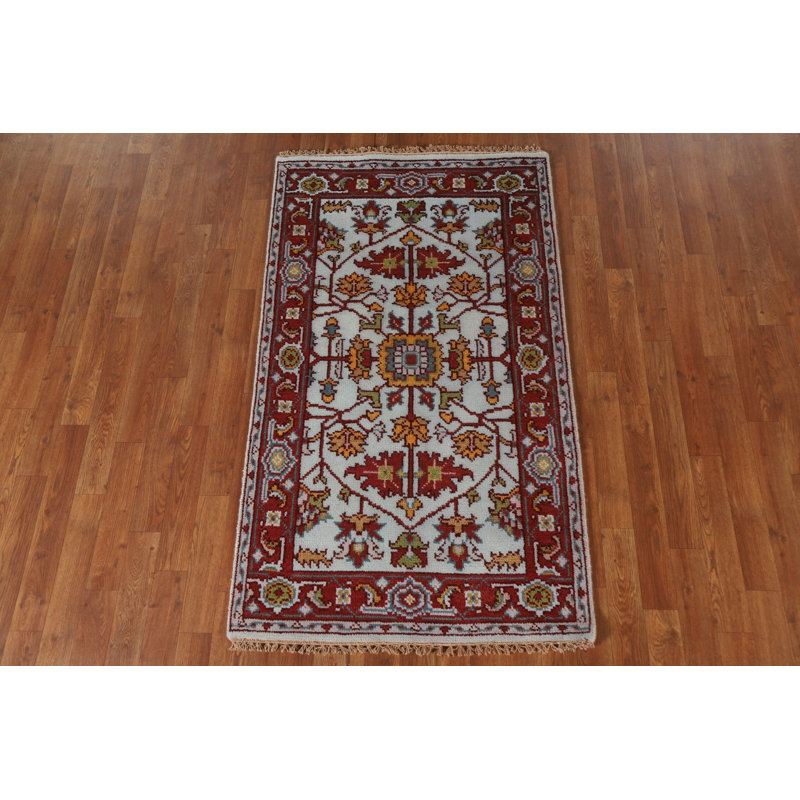 Tapis indien bleu clair 3 x 5