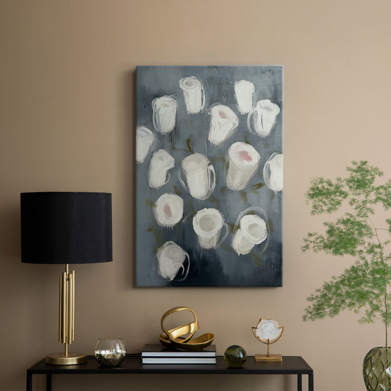 FLORAL Series DCXCIV -Custom Wrapped Gallery Cavas, 27" H x 18" W