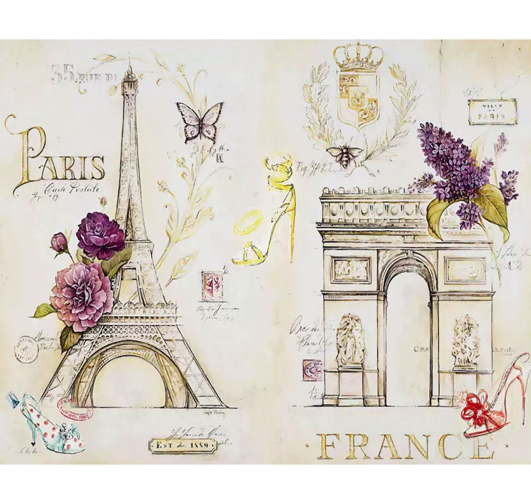 Draughn Peel & Stick Wall Mural Rosdorf Park 