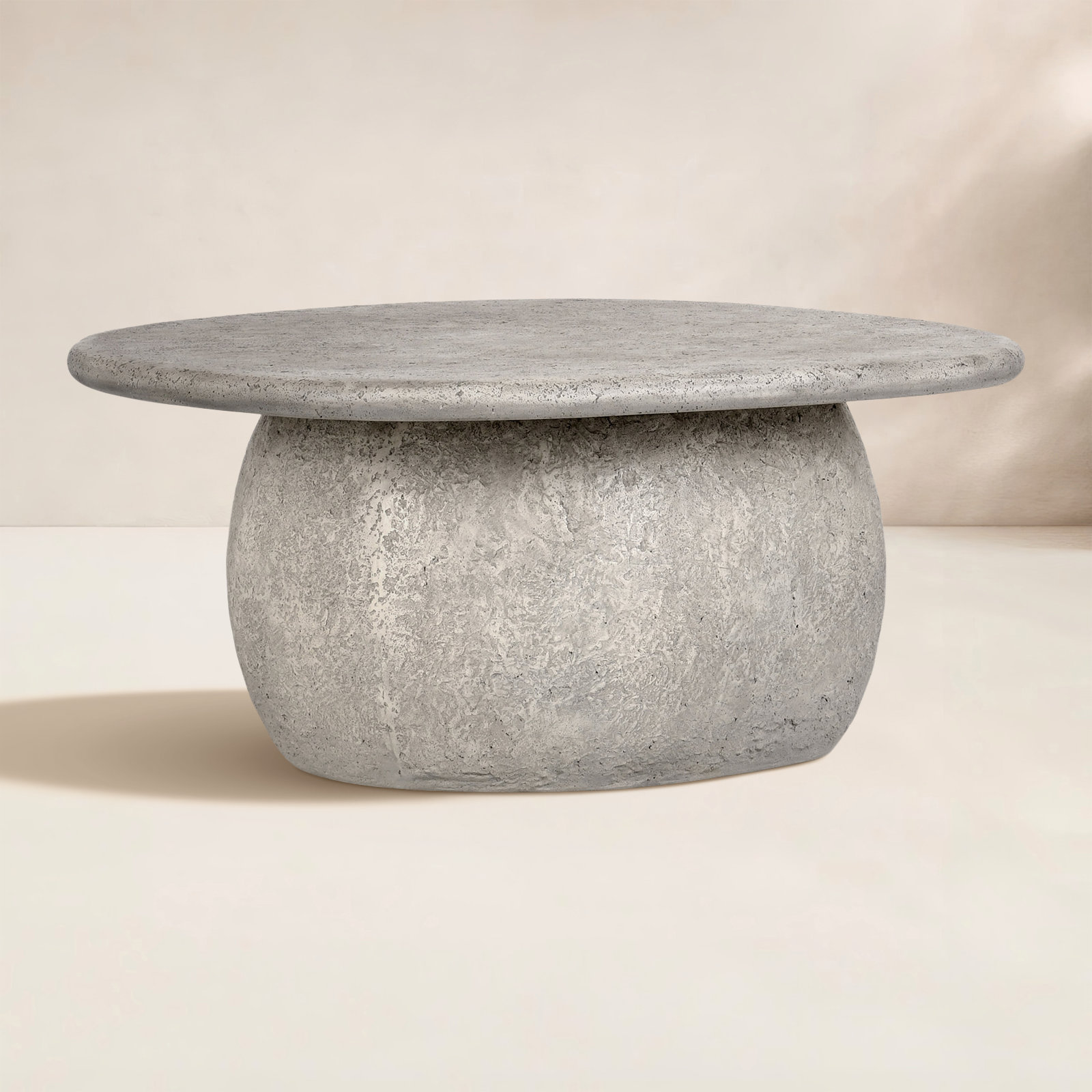 Abbeville 42'' Concrete Outdoor Coffee Table