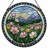 12"H Spring Meadow Stained Glass Window Panel-995000974