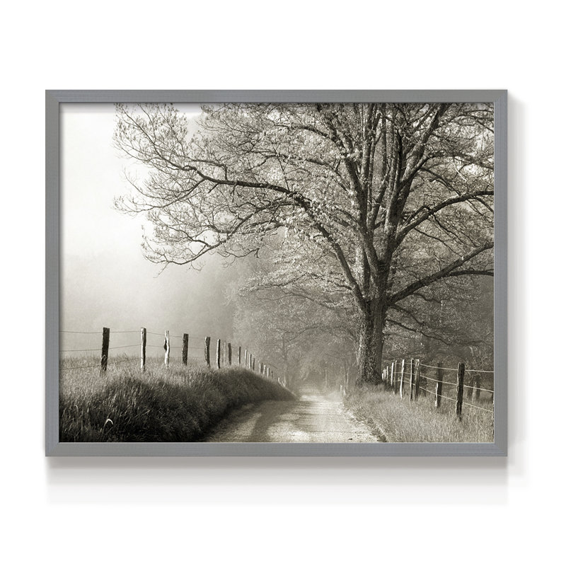 Green Hopper -Framed Print - Restickable, Gray, 16" H x 20" W