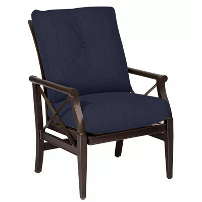 Chaise de patio avec coussin Andover