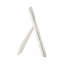 Cadre photo moderne Selenite pour table - Cadre photo décoratif pour la chambre à coucher, le bureau ou la maison - Blanc-1068527597-1068527586