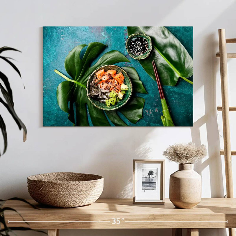 Salmon Poke Bowl, H 16 po x l 24 po