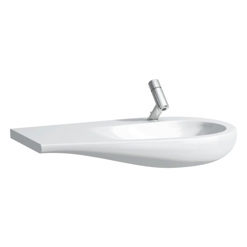 Ilbagnoalessi One Bathroom Sink, Single, Left, 6.5" H x 19.69" W x 35.44" L