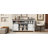 59.3''Sideboard With Sliding Barn Door And Mesh Panels-125542952