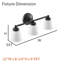 Éclairage pour meuble-lavabo 3 lumières Hagemann-610688212