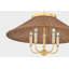 Kensington Chandelier in Aged Brass by Mark D. Sikes