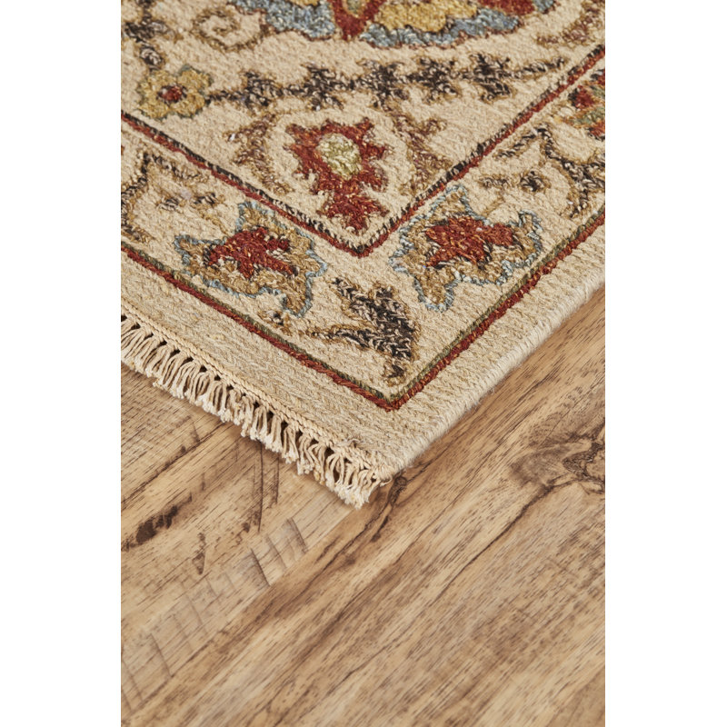 Kondo Wool Abstract Indoor Rug, Rectangle 9'6" x 13'6"