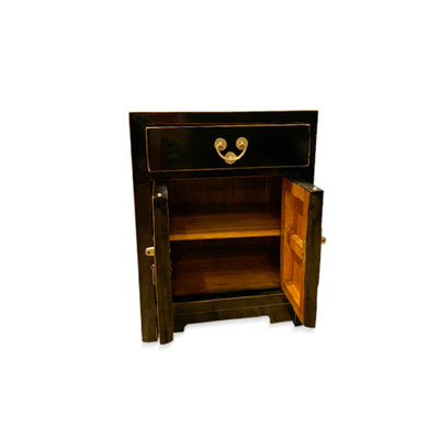 Table de bout 1D 2D - Noir