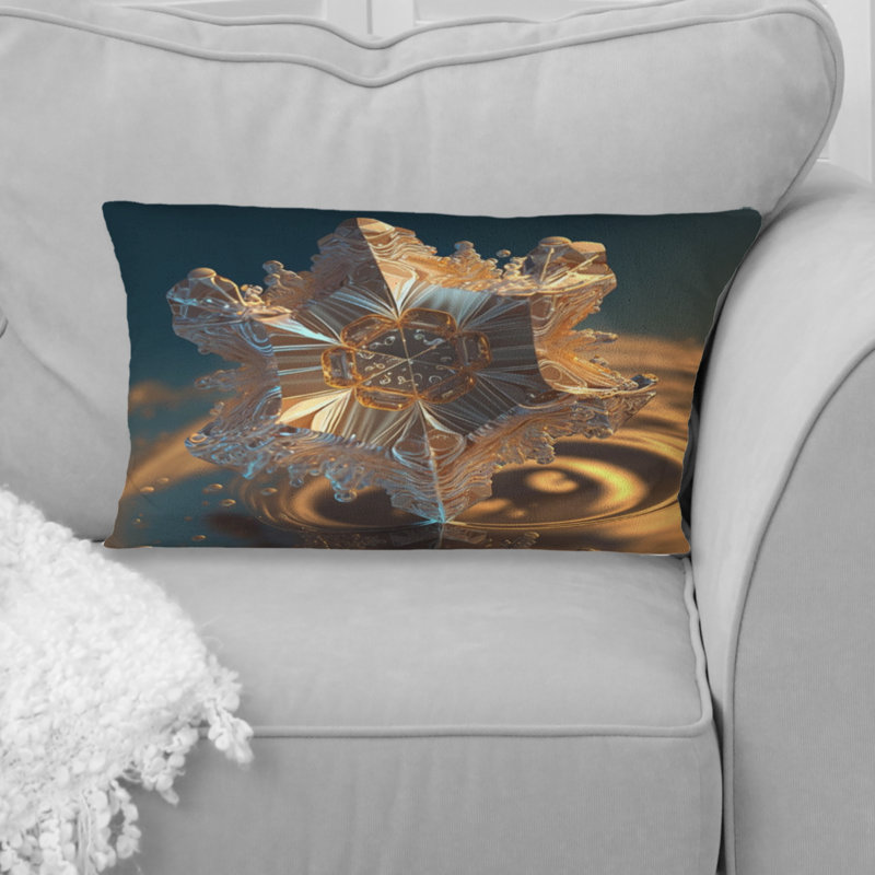 Coussin Benevolence Water Crystal II - Abstract
