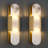 20" Dimmable Wall Mounted Sconce with Alabaster Shade (Set of 2)-1704035593