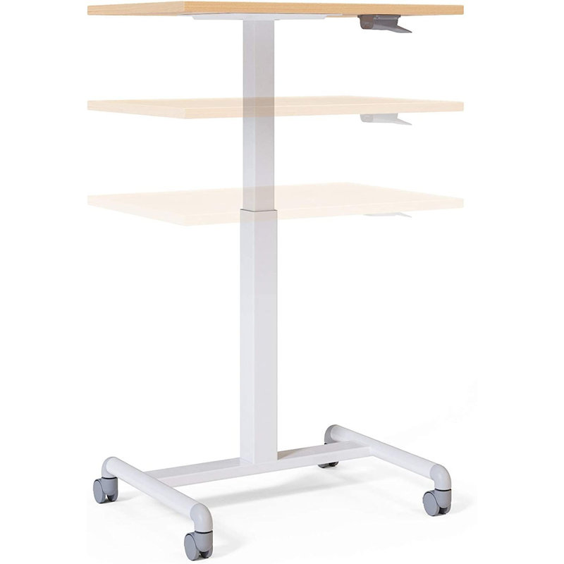 Table-plateau pneumatique Keesa, Brun pâle