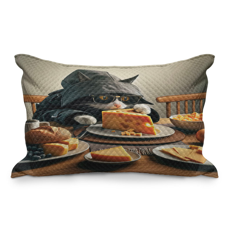Coussin matelassé pour chat Ambesonne, H 20 po x l 36 po