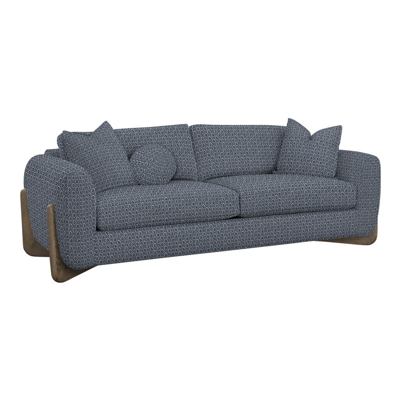 Dreamy Sofa, Perigold Rise Indigo, Mica