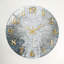 "Shimmering Texture", horloge murale en verre-931023750