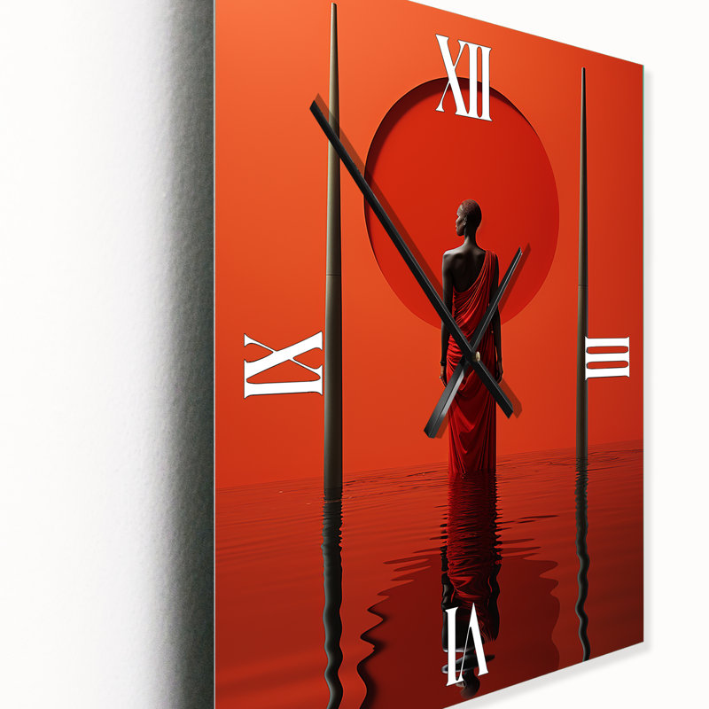 Horloge murale tribu africaine, Petit