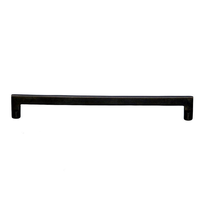 Aspen Flat Sided Appliance pull, Medium Bronze, 18" Center to Center
