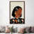 Classic Brown Wood Framed Canvas is unavailable