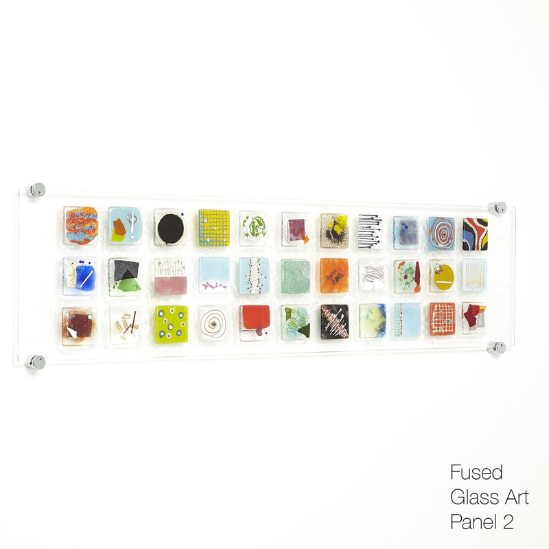 Fused Glass Art Panel 2