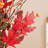 21"H Fall Burgundy Leaves Table Tree