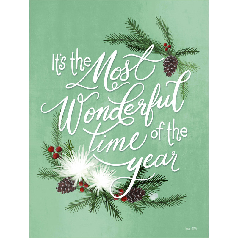 Christmas Wonder - Impression sur toile tendue, H 16 po x l 12 po