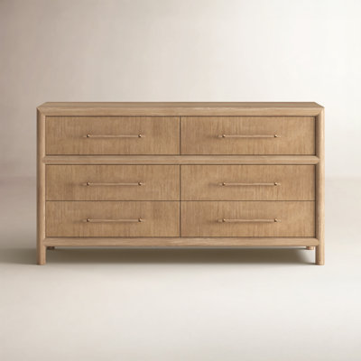 Colleen 6 Drawer 66" W Double Dresser