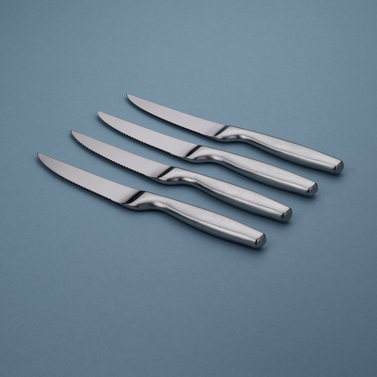 Calphalon Steak Knives Set of 8 Stainless Steel Serrated 9” Long