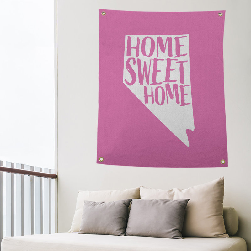Tapisserie murale nevada doux pour la maison, H 59 po x l 50 po, Rose
