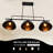 Aalim 3 - Light Dimmable Modern Linear Chandelier
