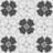Twenties 4" x 4" Ceramic Patterned Wall & Floor Tile